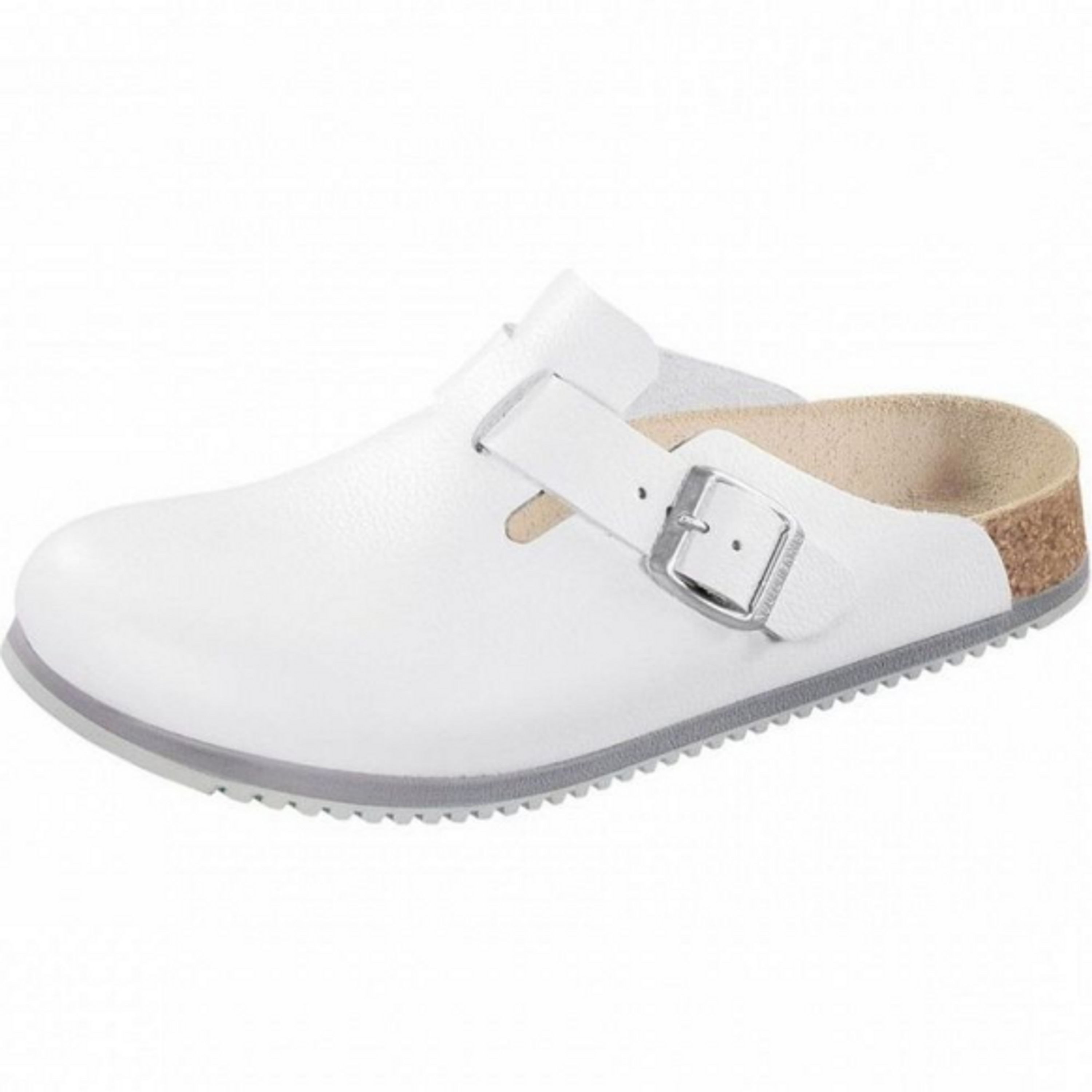 Birkenstock Boston Regular White leather - Bartel-Shop