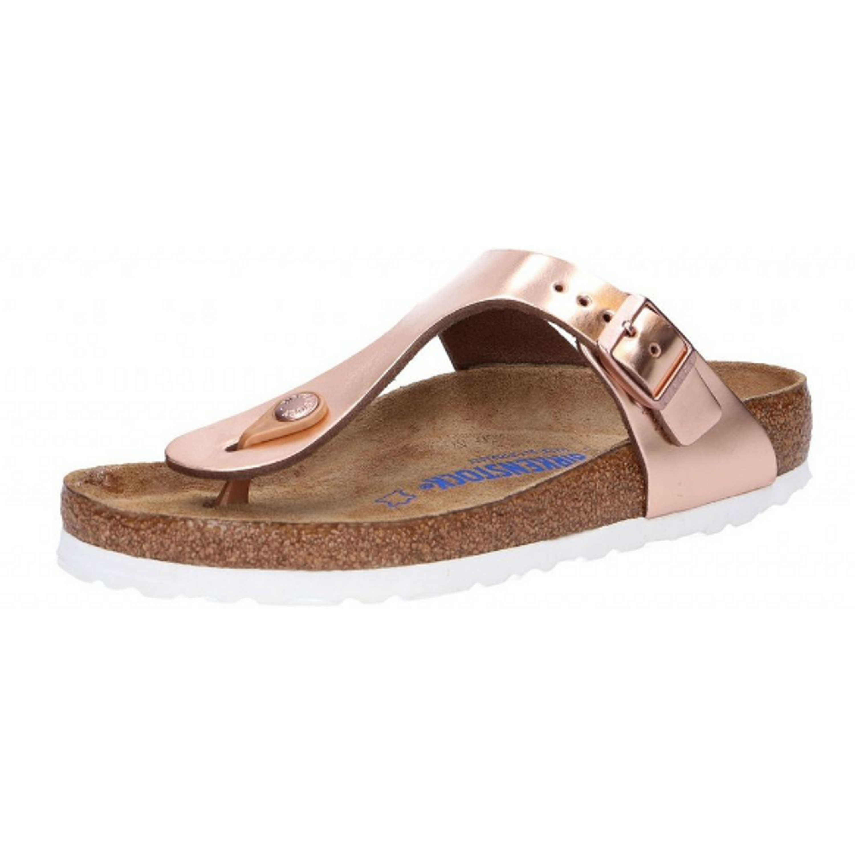 Birkenstock Gizeh toe separator rose gold leather - Bartel-Shop
