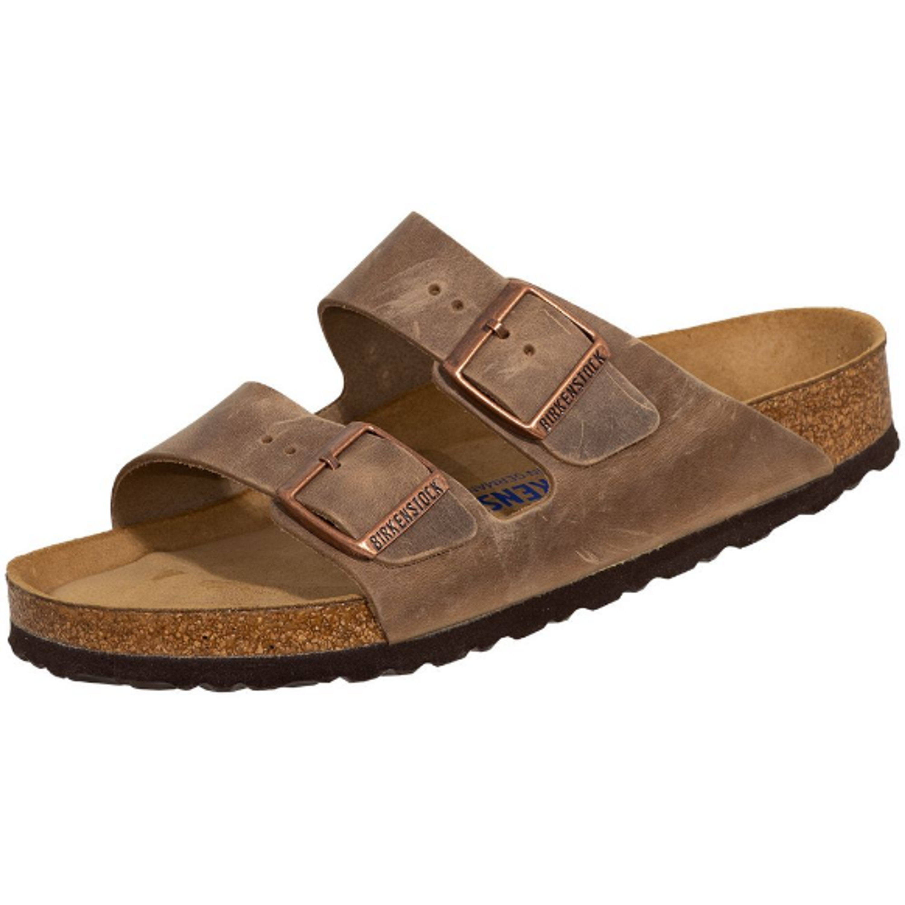 Birkenstock Arizona mules beige leather - Bartel-Shop