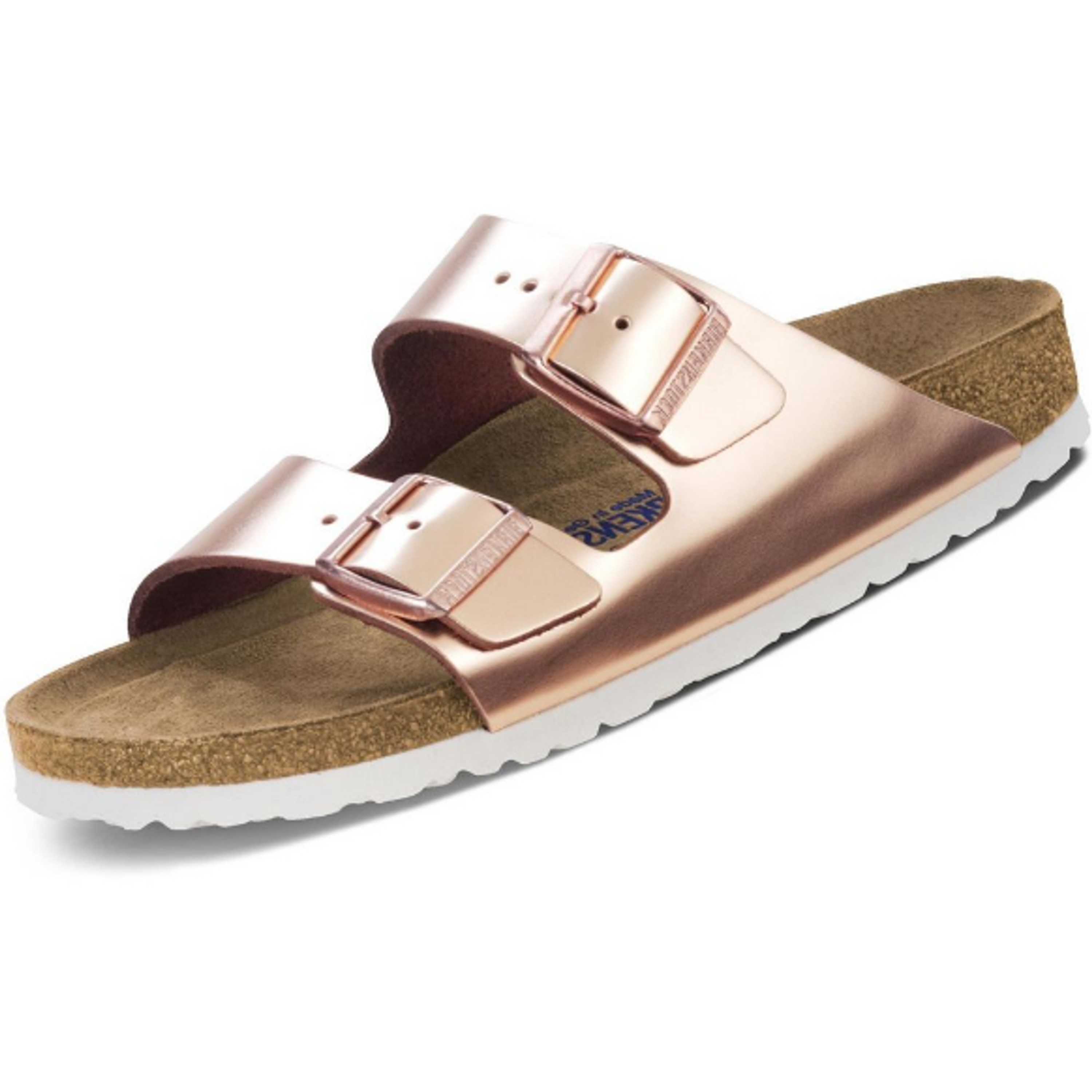 Birkenstock Arizona mules rose gold leatherette - Bartel-Shop