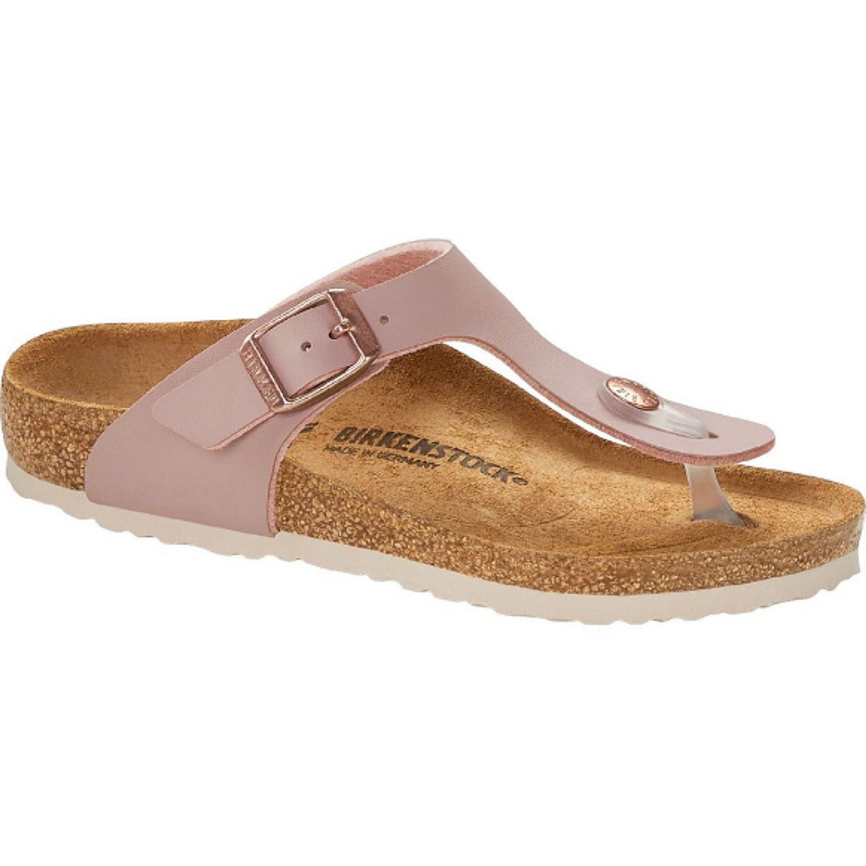 Birkenstock Gizeh toe separator narrow pink Birko-Flor - Bartel-Shop