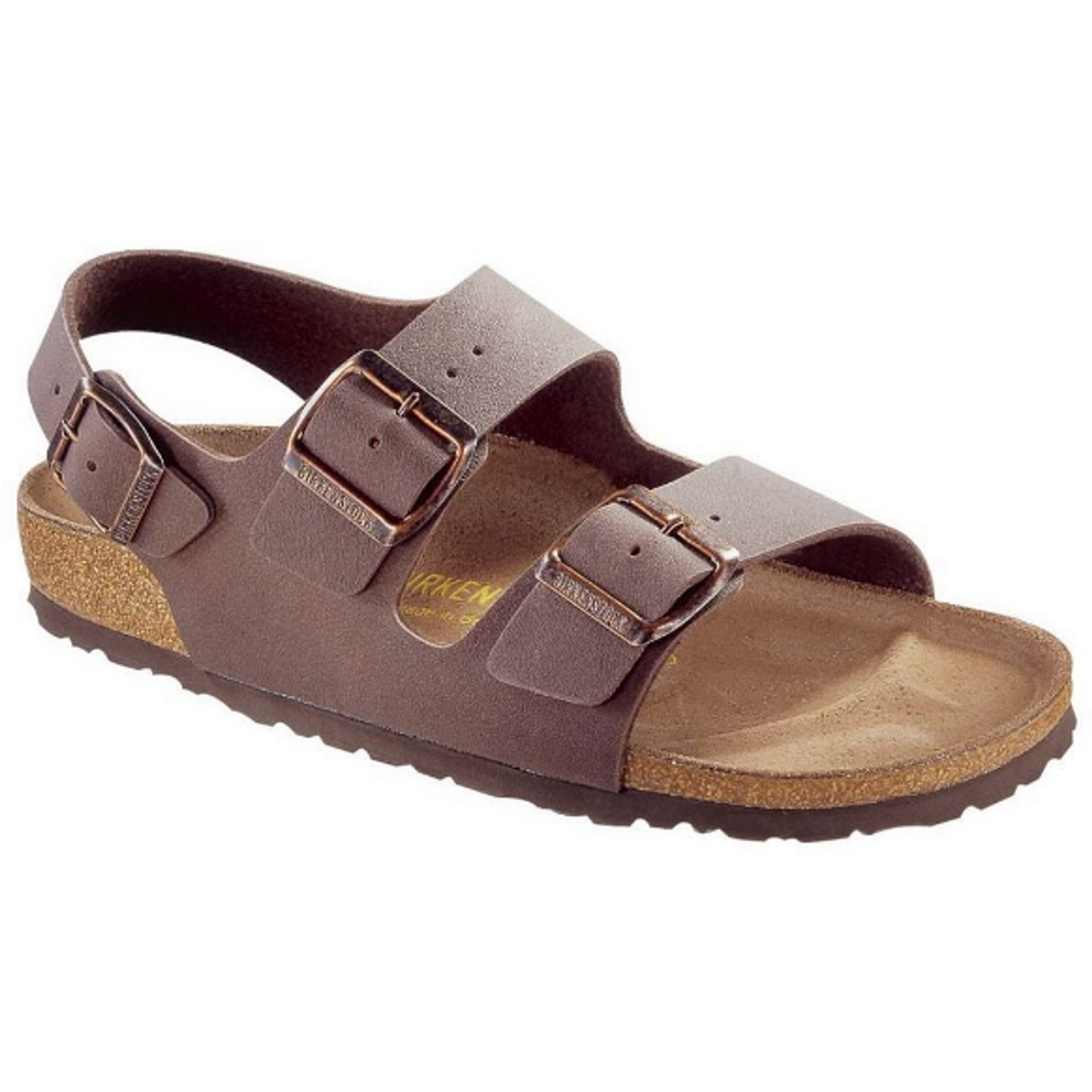 Birkenstock Milano sandals mocca Birko-Flor - Bartel-Shop