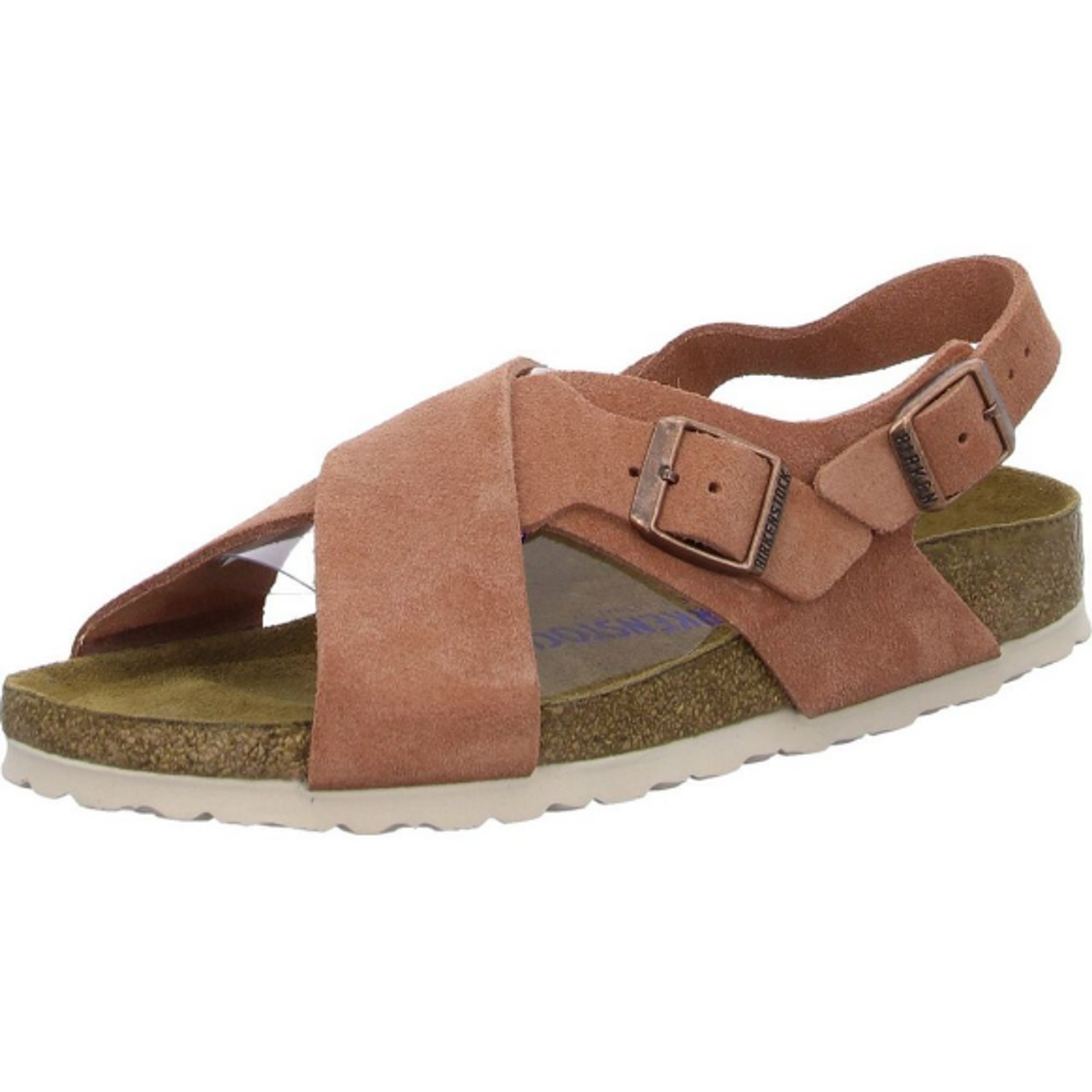 Birkenstock sandals Tulum red Suede - Bartel-Shop