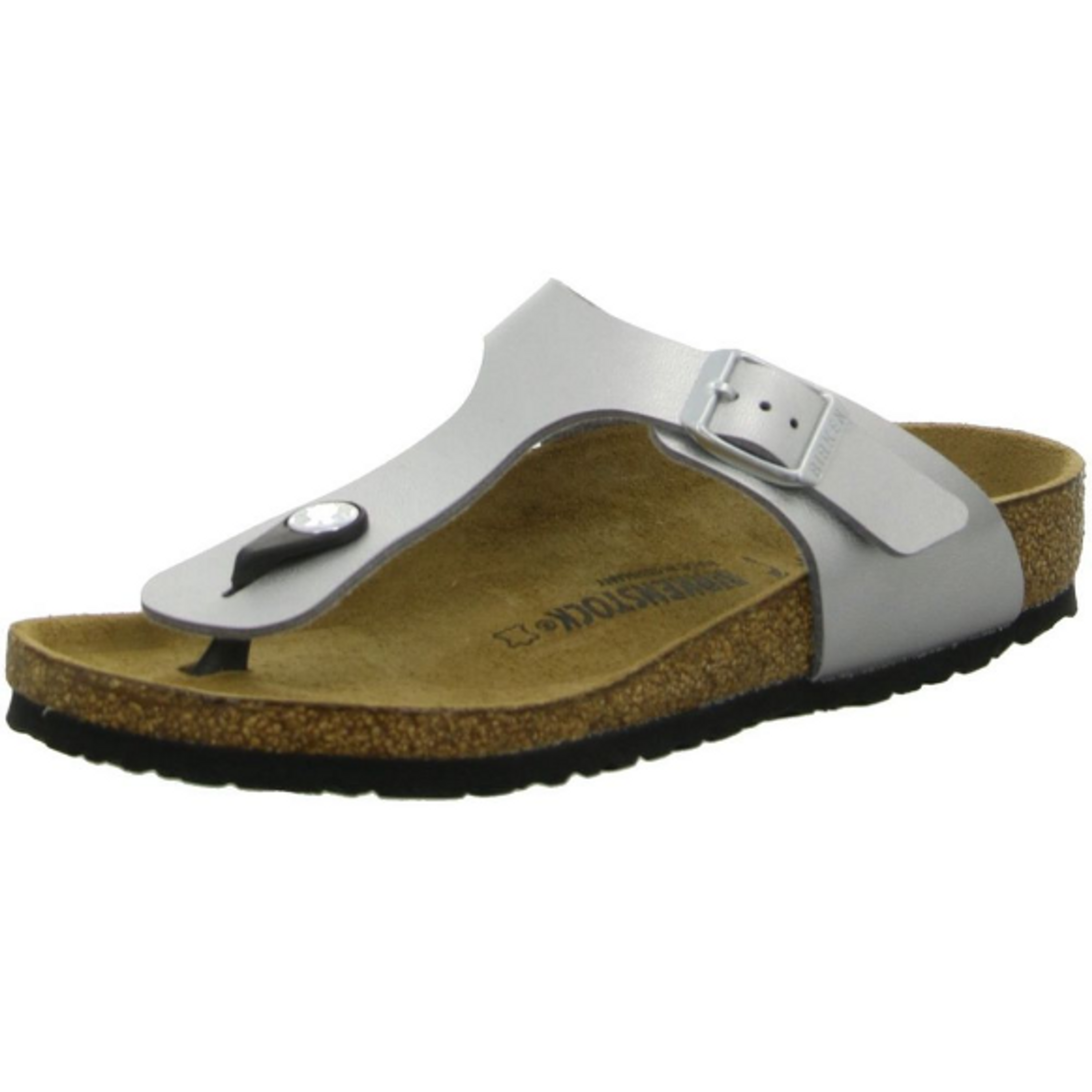 Birkenstock Gizeh Toe Separator Narrow Gray Birko-Flor - Bartel-Shop