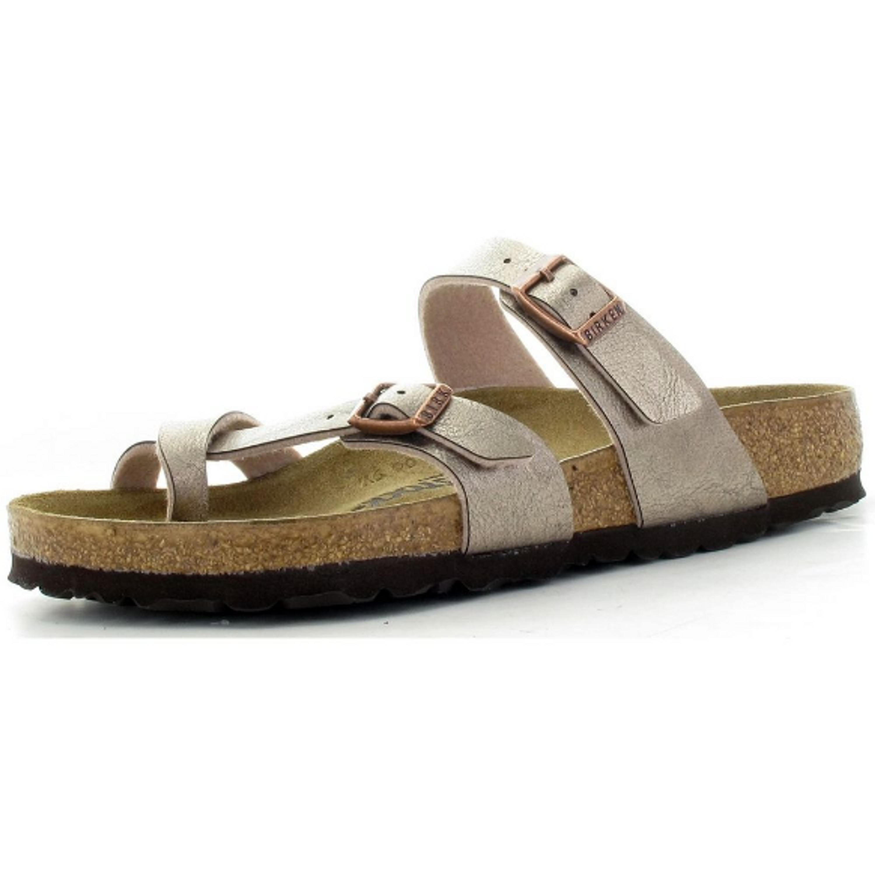 Birkenstock Mayari mules Regular beige Birko-Flor - Bartel-Shop