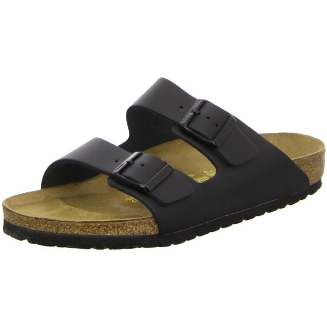 Birkenstock Arizona Mens Womens Sandals Slides Shoes Leather Black Regular - Bartel-Shop