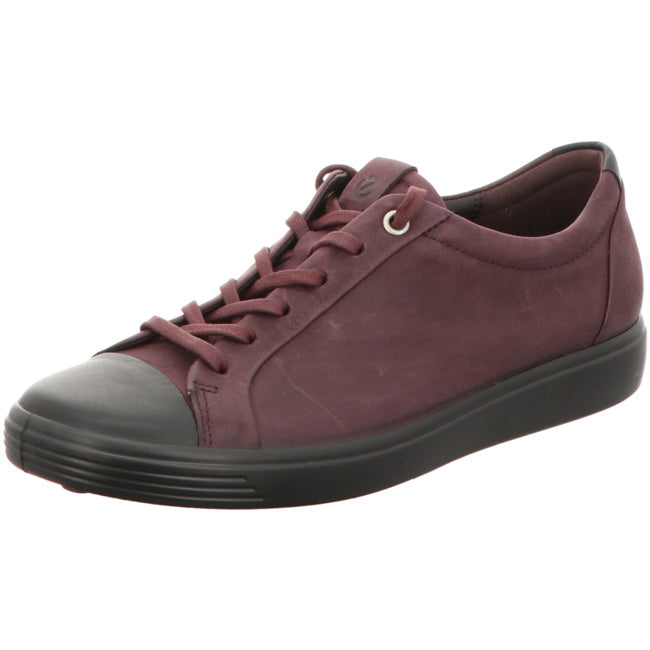 Ecco sporty lace-up shoes for women red - Bartel-Shop
