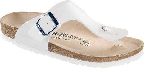 Birkenstock thong sandal Ramses white Birko-Flor - Bartel-Shop