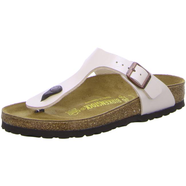 Birkenstock Gizeh Graceful Sandals Slides womens Shoes Thongs Slippers Pearl White Flip Flops Regular - Bartel-Shop