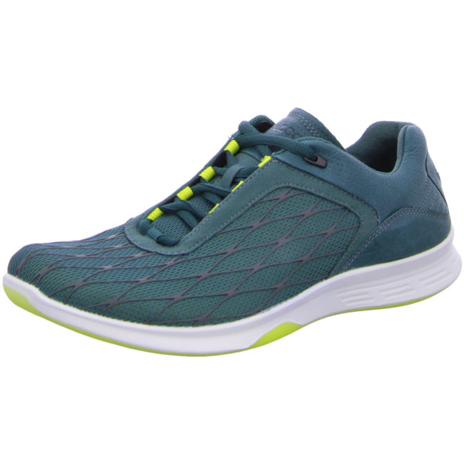 Ecco sporty lace-up shoes for men green - Bartel-Shop