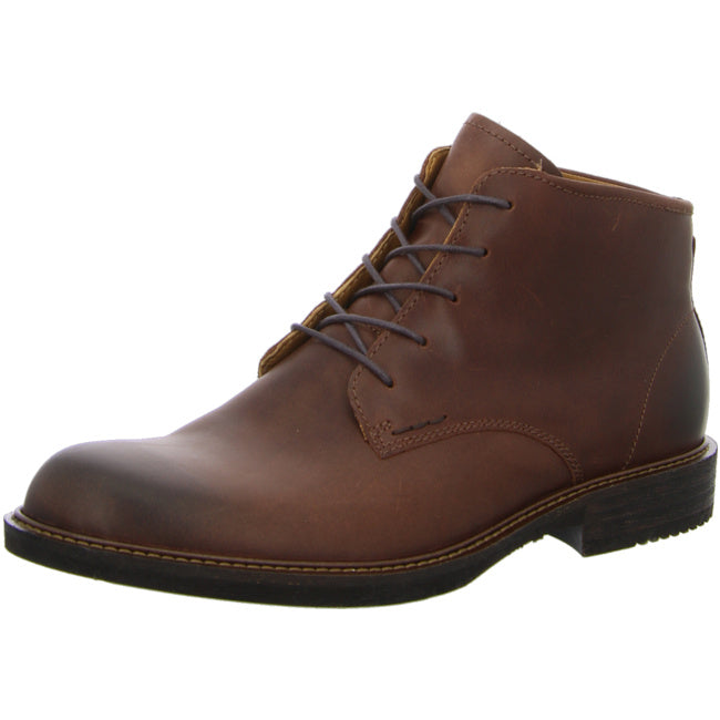 Ecco lace-up ankle boots for men brown - Bartel-Shop