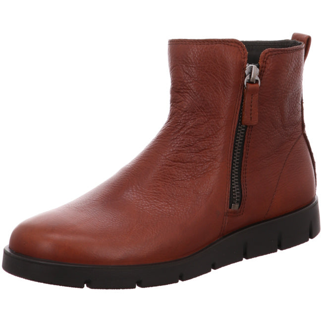 Ecco comfortable ankle boots for women brown - Bartel-Shop