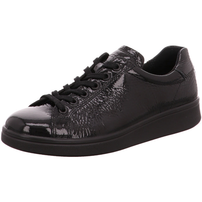 Ecco Sporty lace-up shoes for women black - Bartel-Shop
