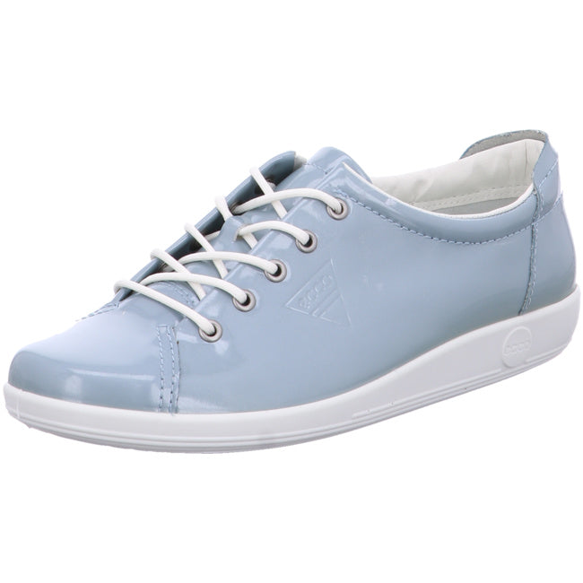 Ecco comfortable lace-up shoes for women blue - Bartel-Shop