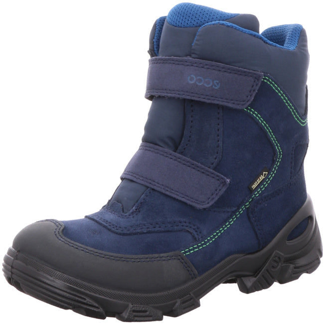 Ecco Velcro boots for boys blue - Bartel-Shop