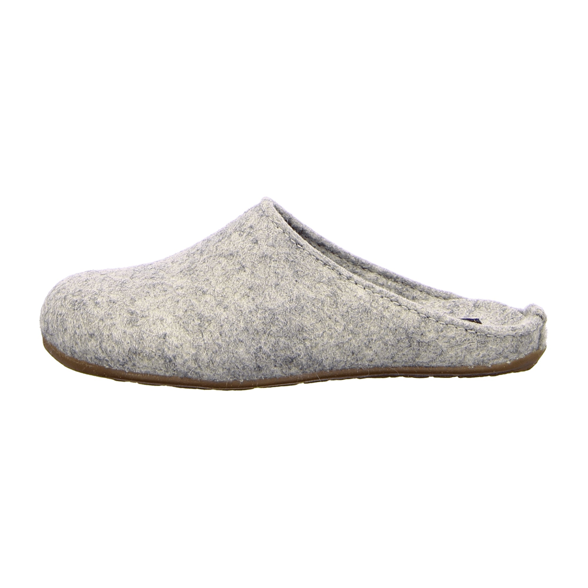 Haflinger Everest Fundus Men's Slippers, Grey - Comfortable & Durable Indoor Footwear