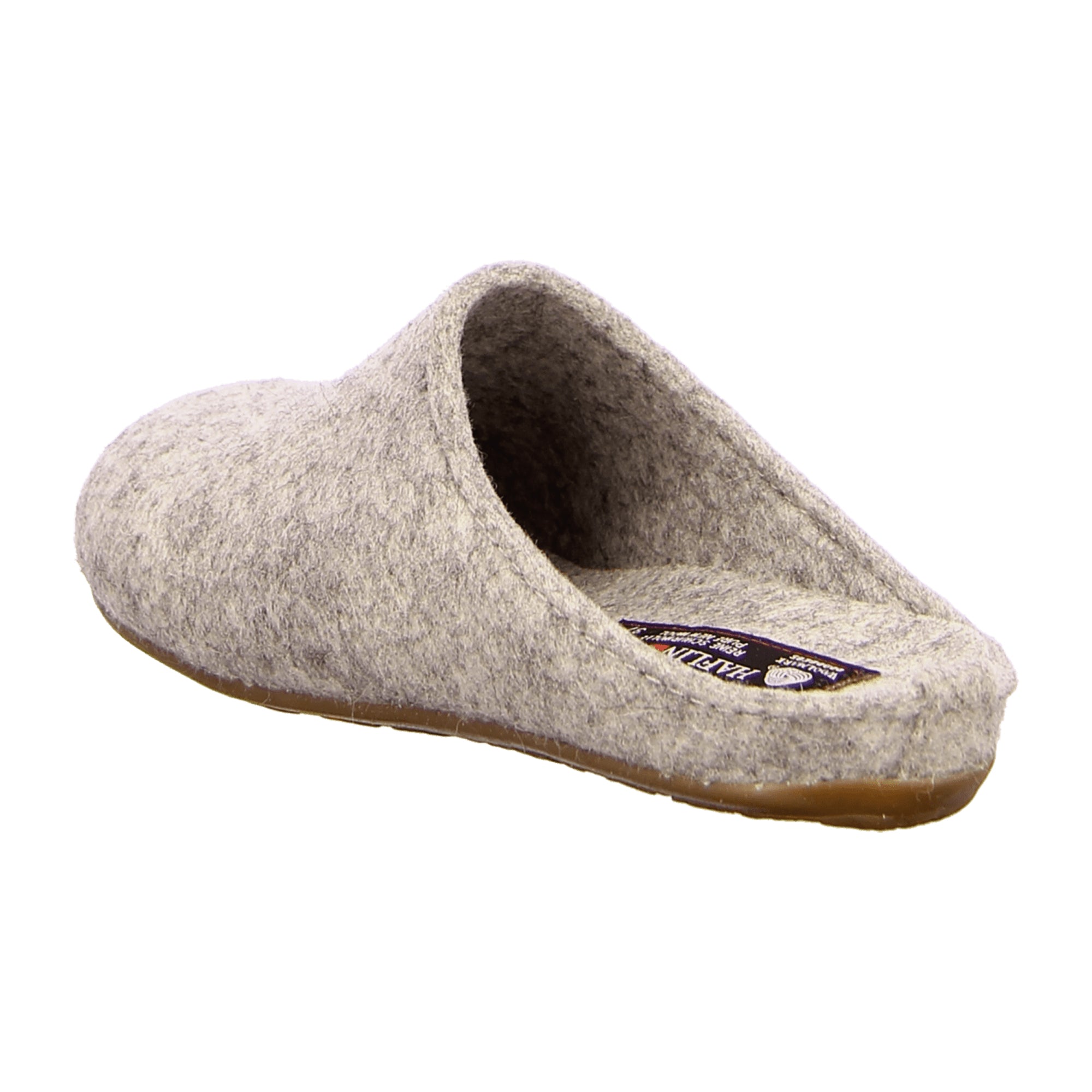 Haflinger Everest Fundus Men's Slippers, Grey - Comfortable & Durable Indoor Footwear