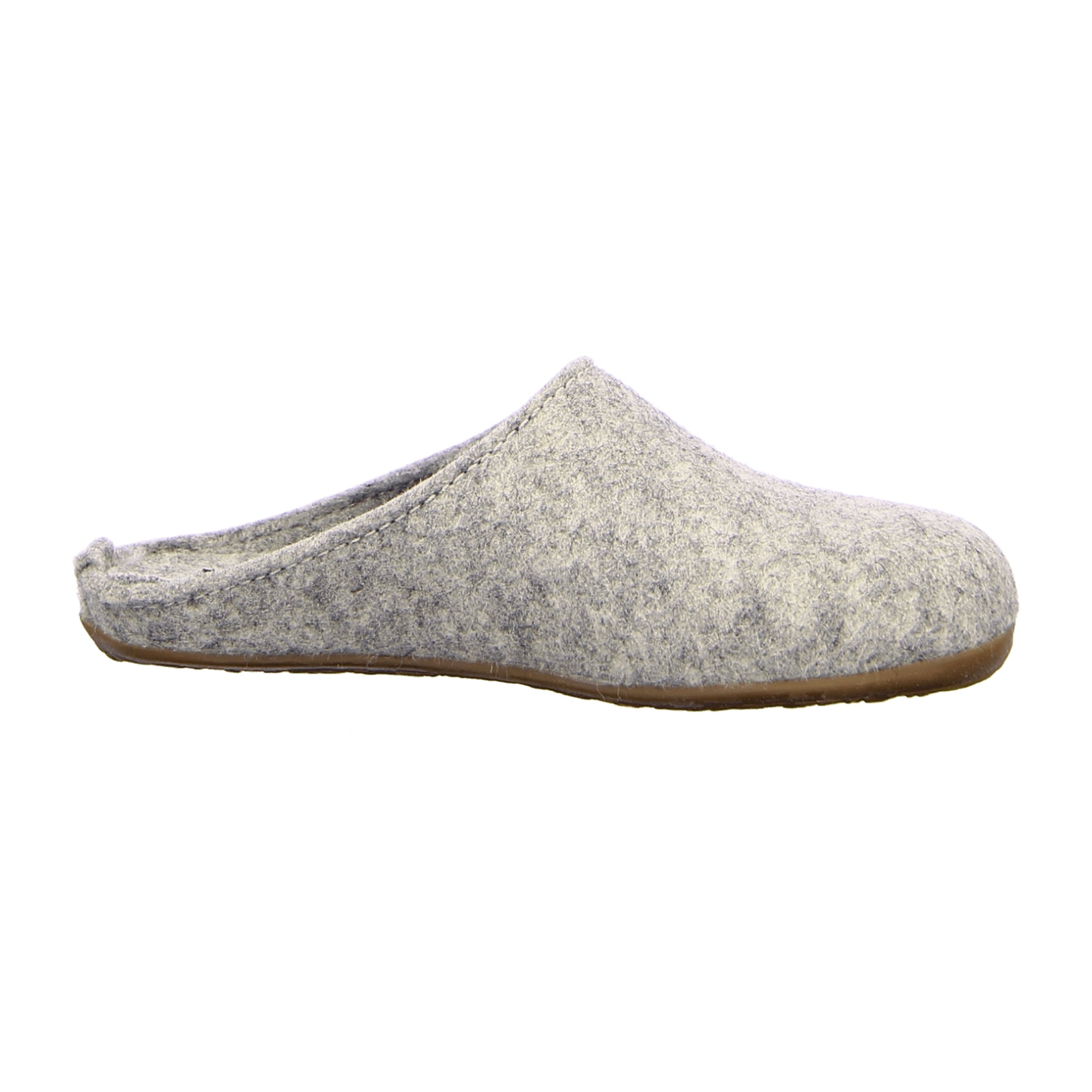 Haflinger Everest Fundus Men's Slippers, Grey - Comfortable & Durable Indoor Footwear