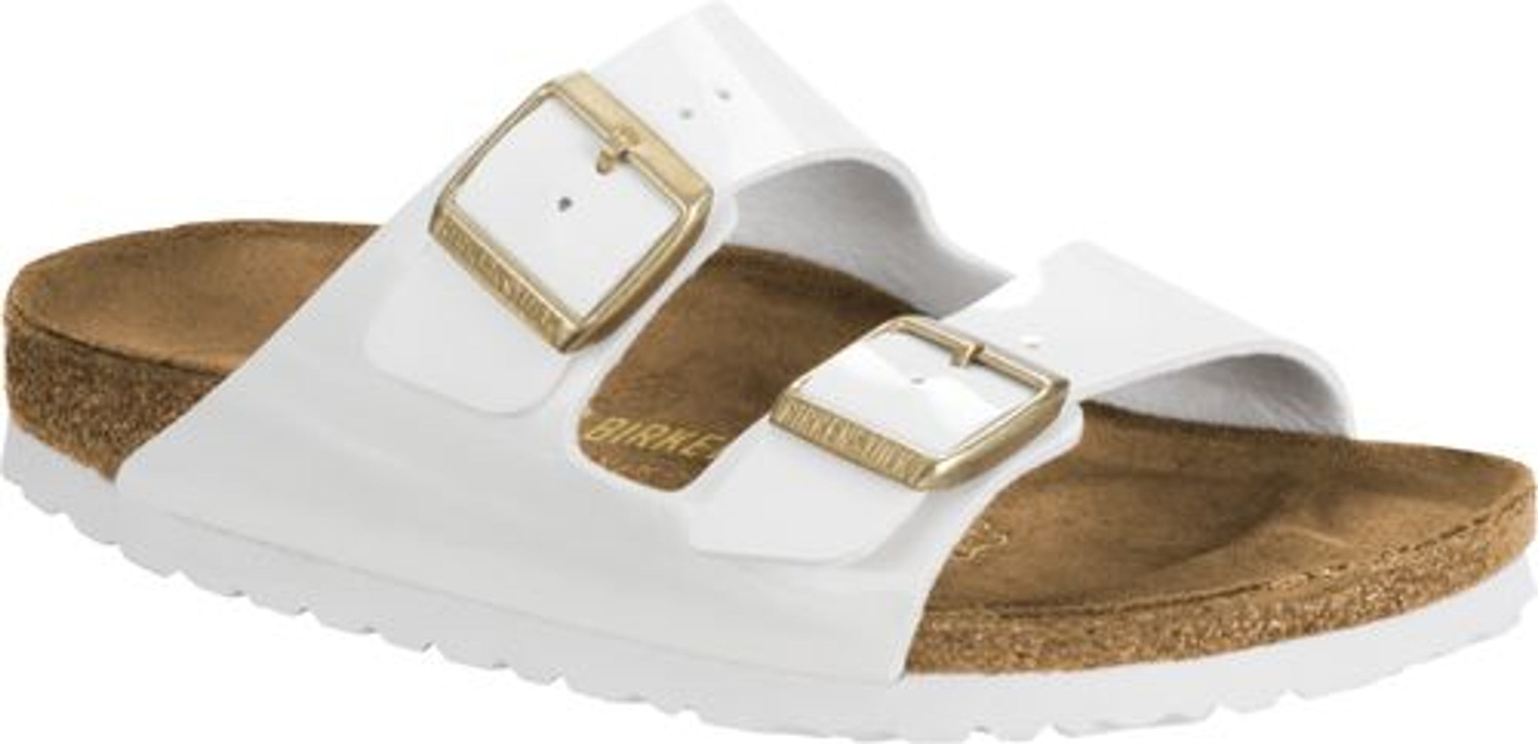 Birkenstock 62518001 patent white leather - Bartel-Shop