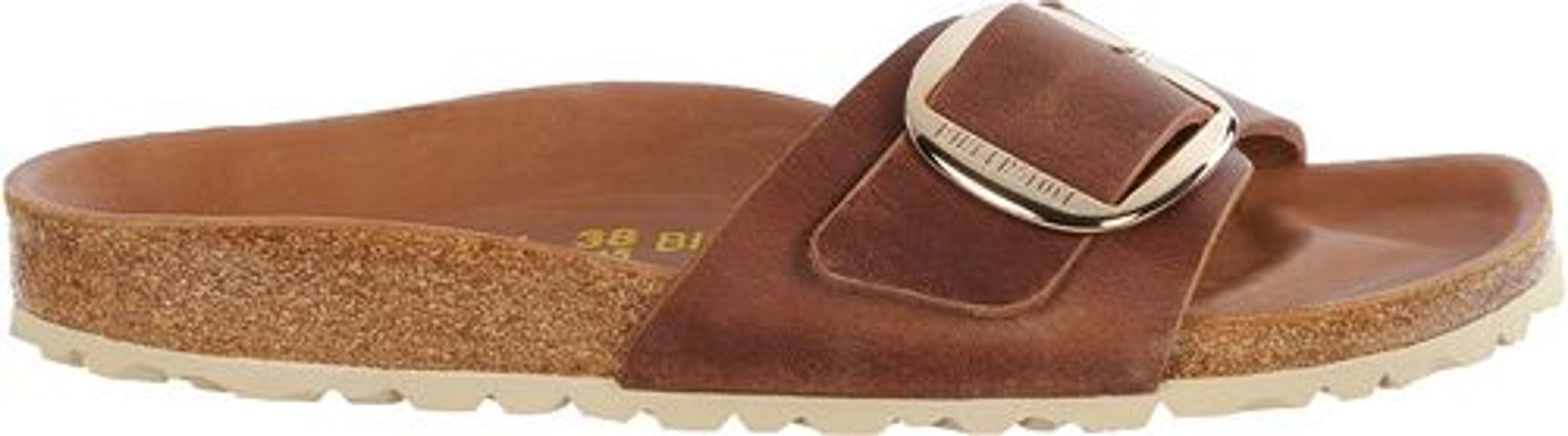 Birkenstock Madrid mules brown Fat leather - Bartel-Shop