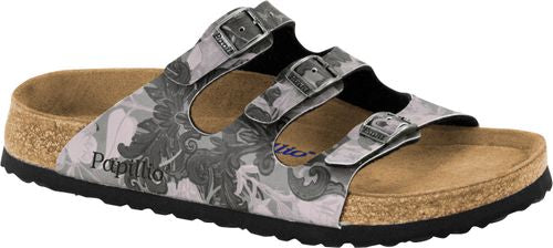 Birkenstock Papillio Florida BF DD damask orchid soft mule - Bartel-Shop