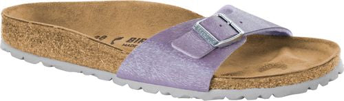 Birkenstock Madrid BF animal fascination purple - Bartel-Shop