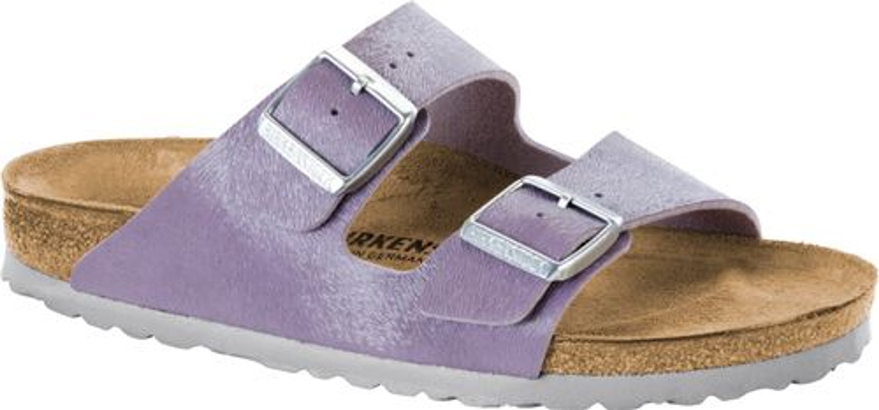 Birkenstock Arizona mules animal fascination purple Birko-Flor - Bartel-Shop