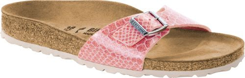 Birkenstock Madrid magic snake rose Birko-Flor - Bartel-Shop