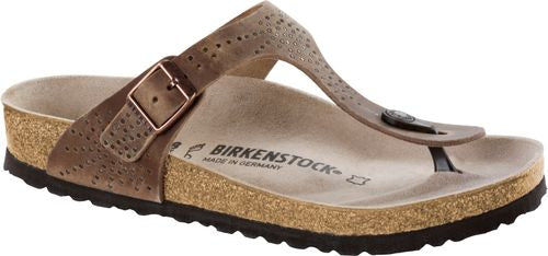 Birkenstock Gizeh thong sandals tabacco brown - Bartel-Shop