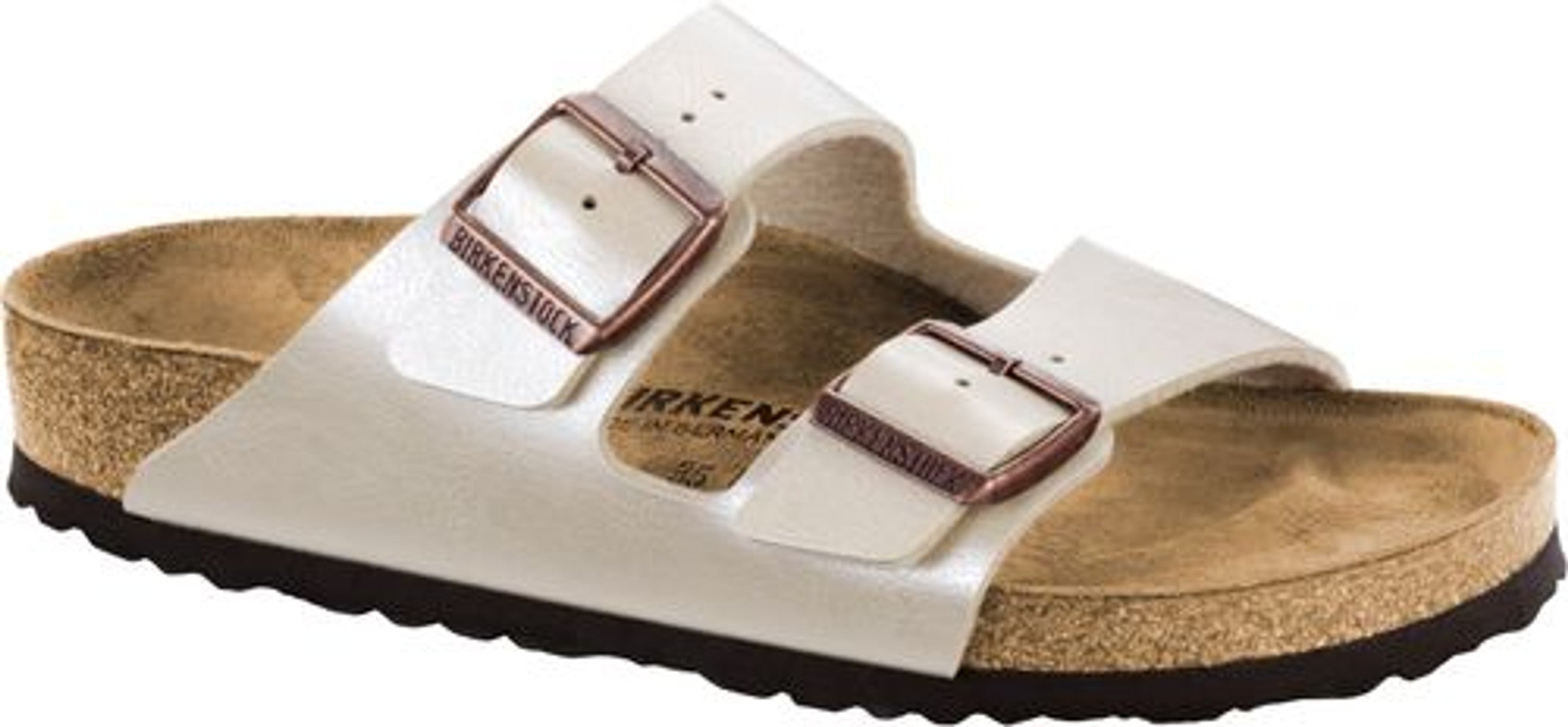 Birkenstock Arizona mules White Birko-Flor - Bartel-Shop