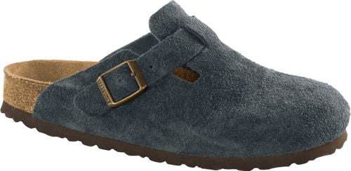 Birkenstock Clog Boston gunmetal VL - Bartel-Shop