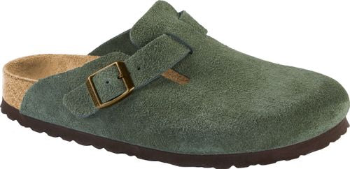 Birkenstock Clog Boston gunmetal VL - Bartel-Shop