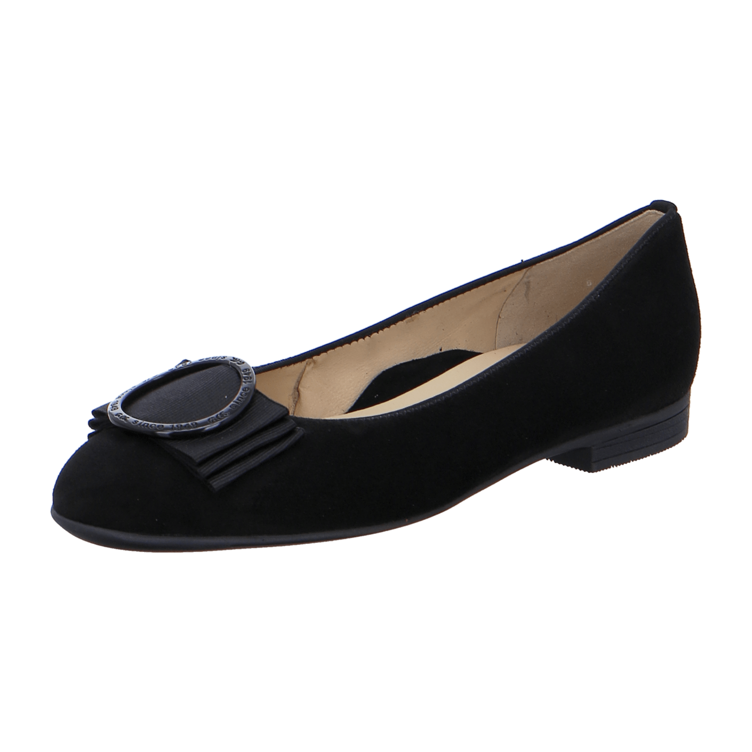ARA SARDINIA Women's Chelsea Boots Black Nubuck Leather Slip-on Flat