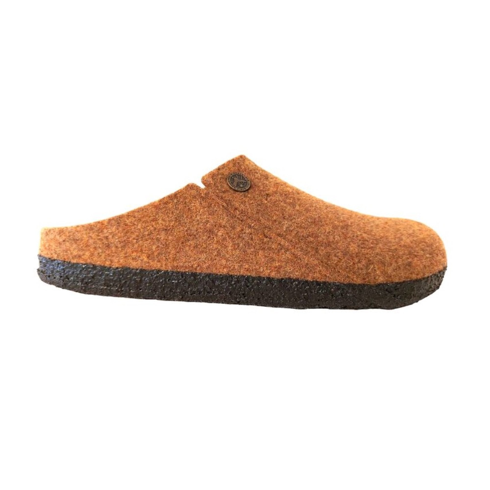 Birkenstock Zermatt Wool Felt Clogs Mules Slippers Cozy Toffee Red New