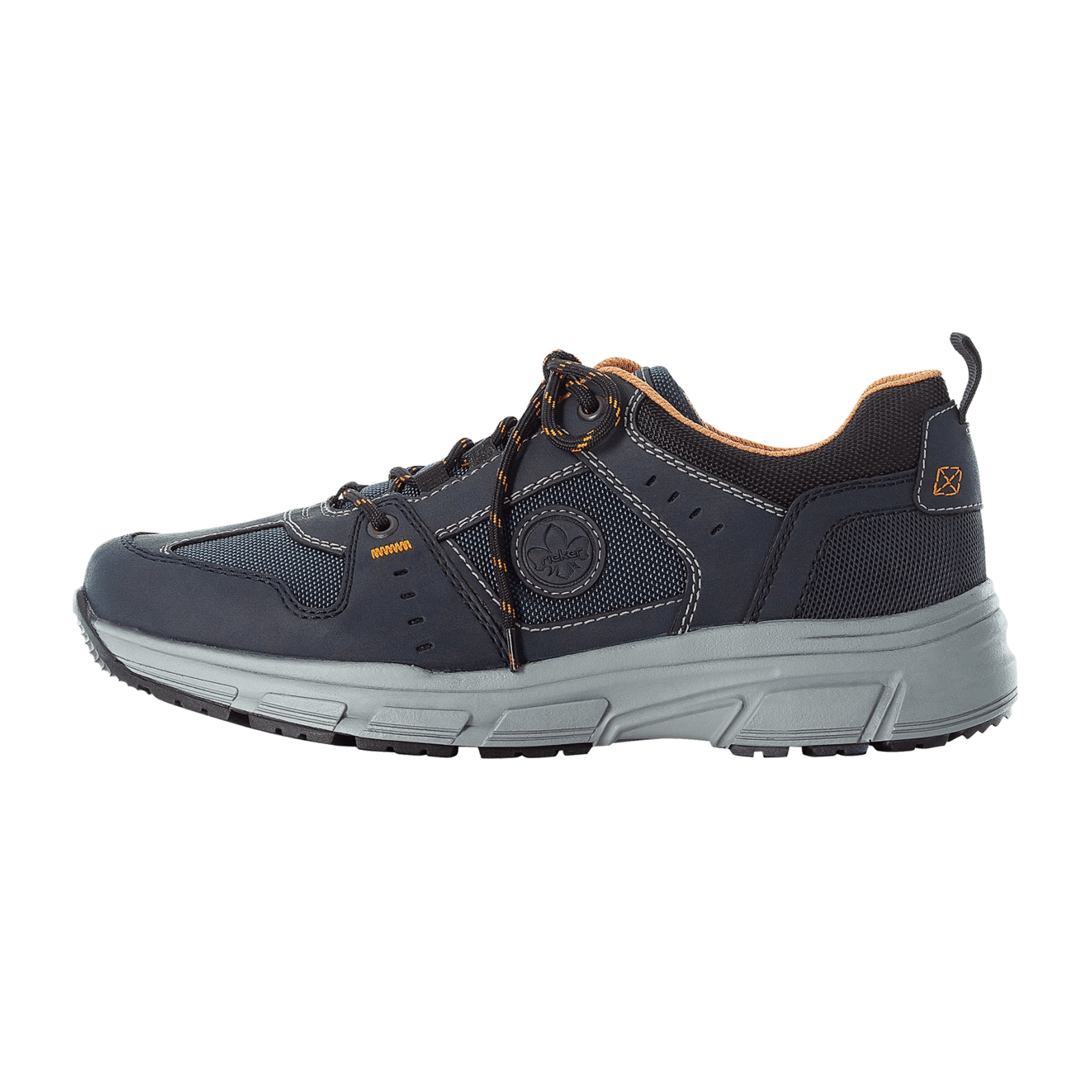Rieker Men's Blue Lace-Up Casual Shoes Comfortable Blue Rieker Men's Shoes