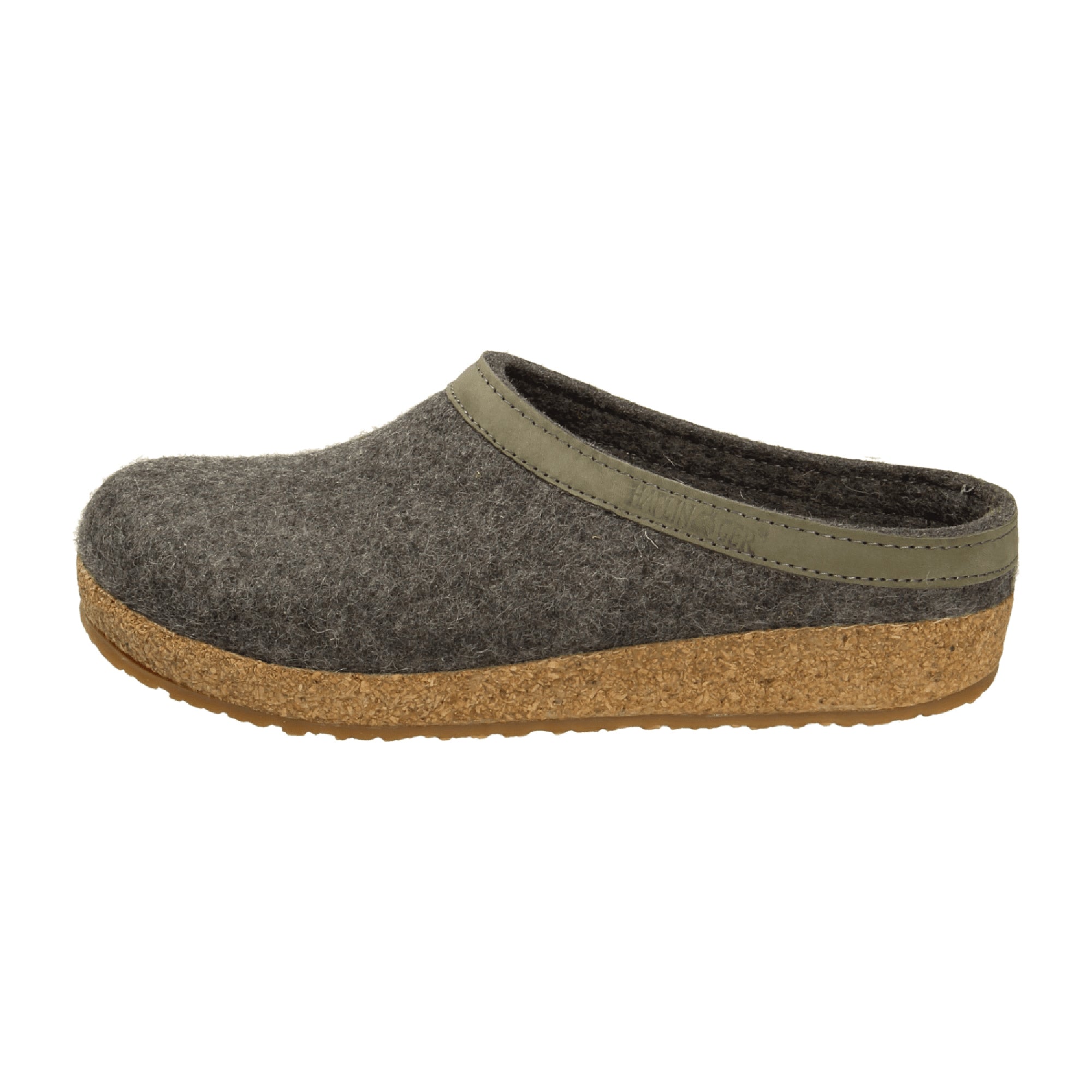 Haflinger Grizzly Torben Slippers for Men in Anthracite Grey - Stylish & Durable