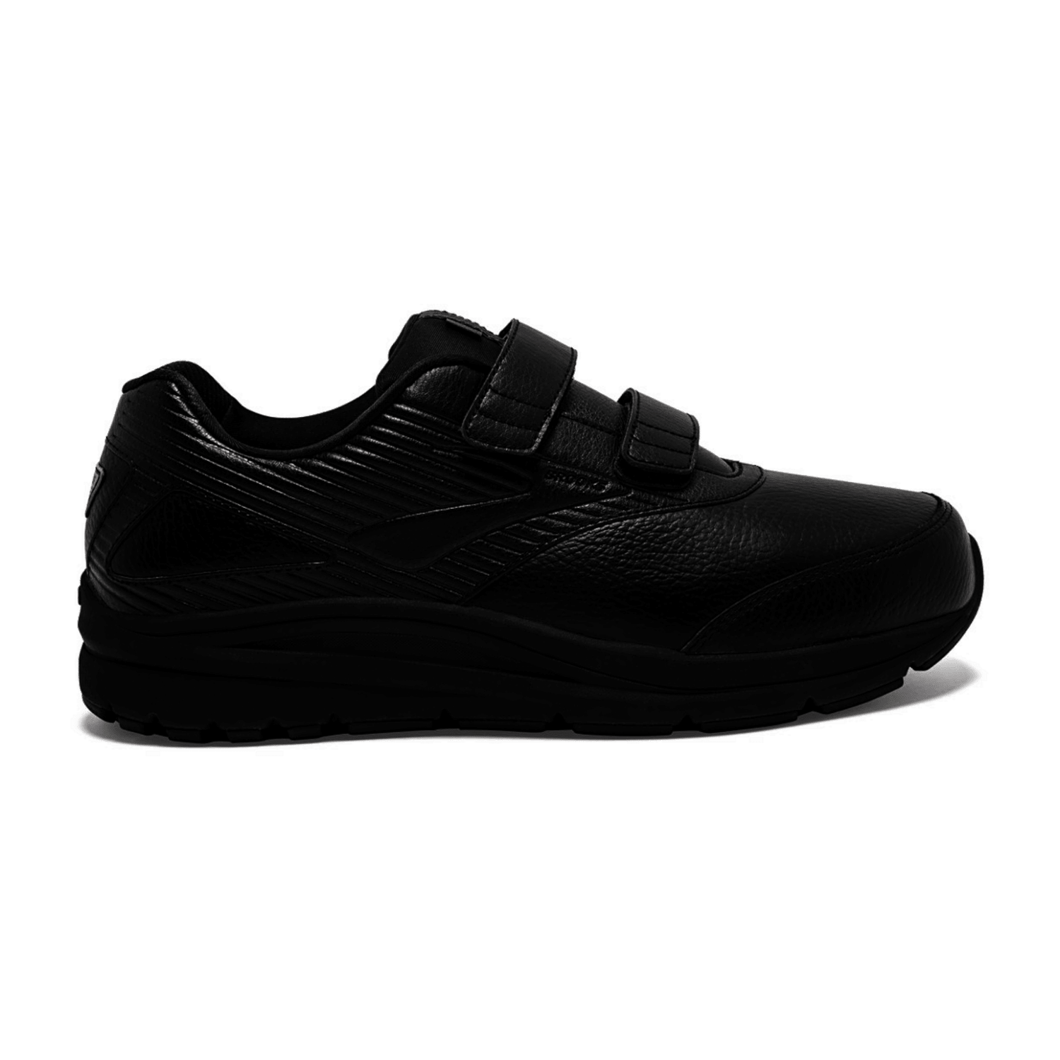 Brooks Addiction Walker V-Strap 2 Men's Athletic Shoes Patent Leather Backstrap Style Trail in Anthracite Hibiscus Capri