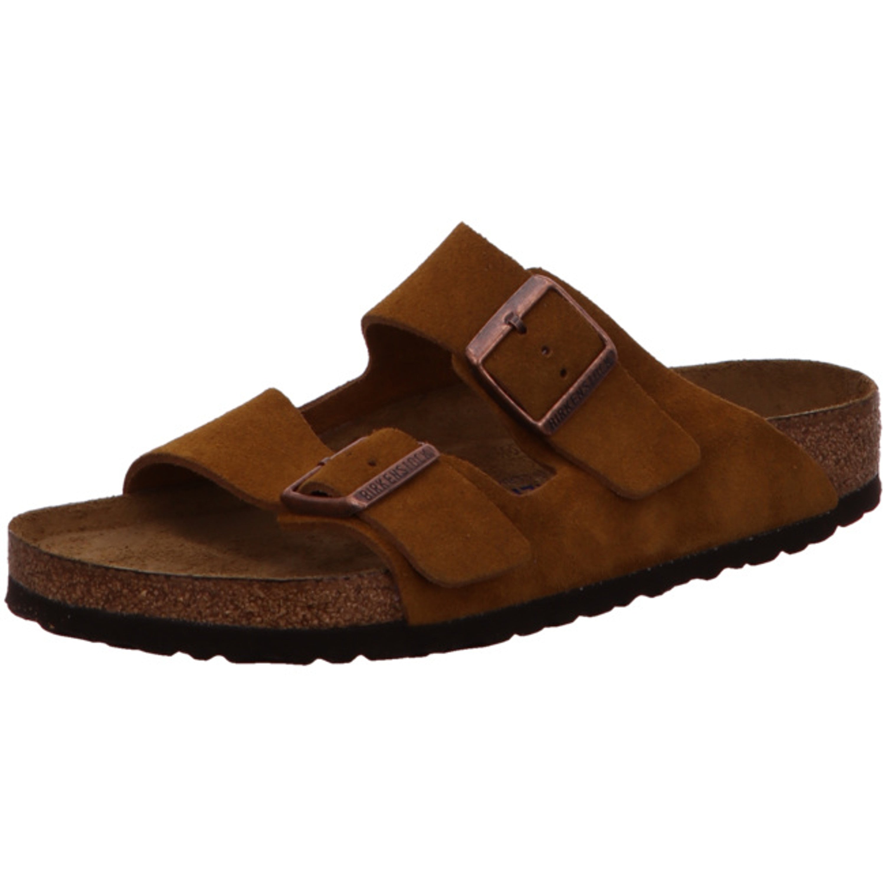 Birkenstock Arizona Slides regular Mink Suede SFB Shoes Sandals Slippers - Bartel-Shop