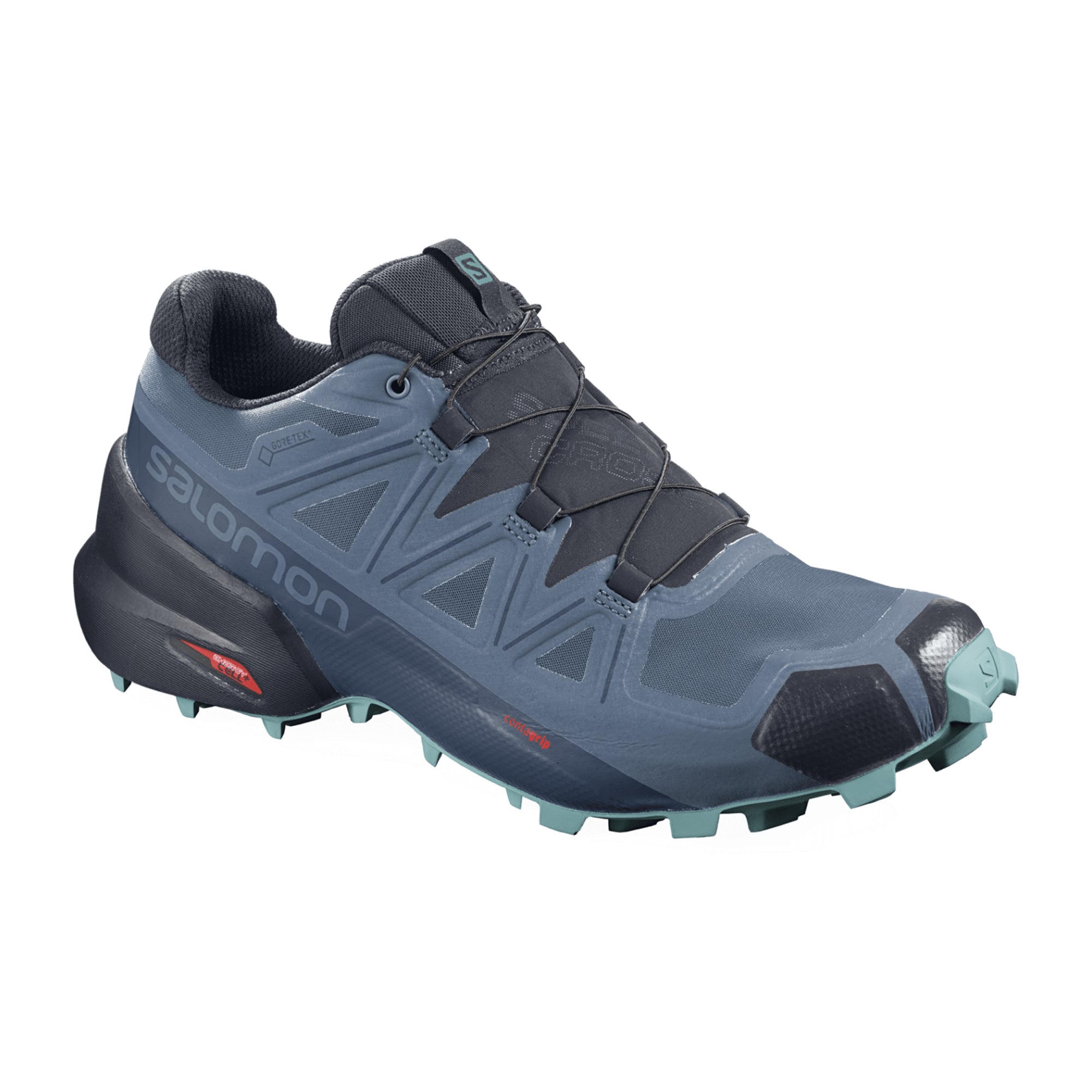 Salomon shoes SPEEDCROSS 5 GTX W Copen Blu for women, blue