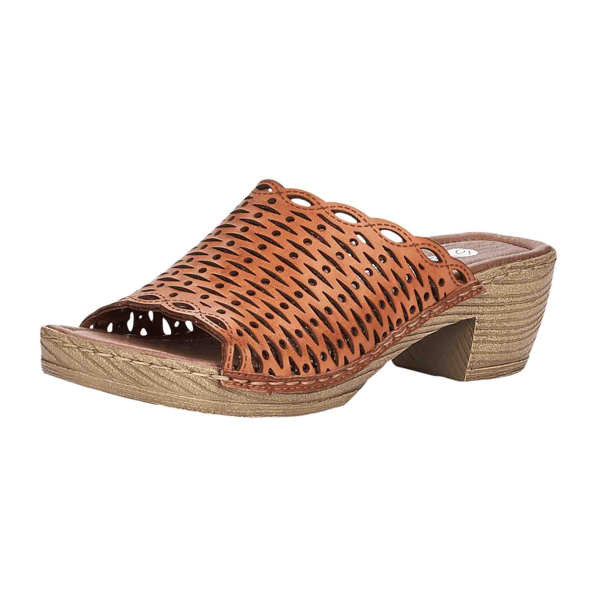 Remonte Brown Women's Platform Sandals for Spring and Summer