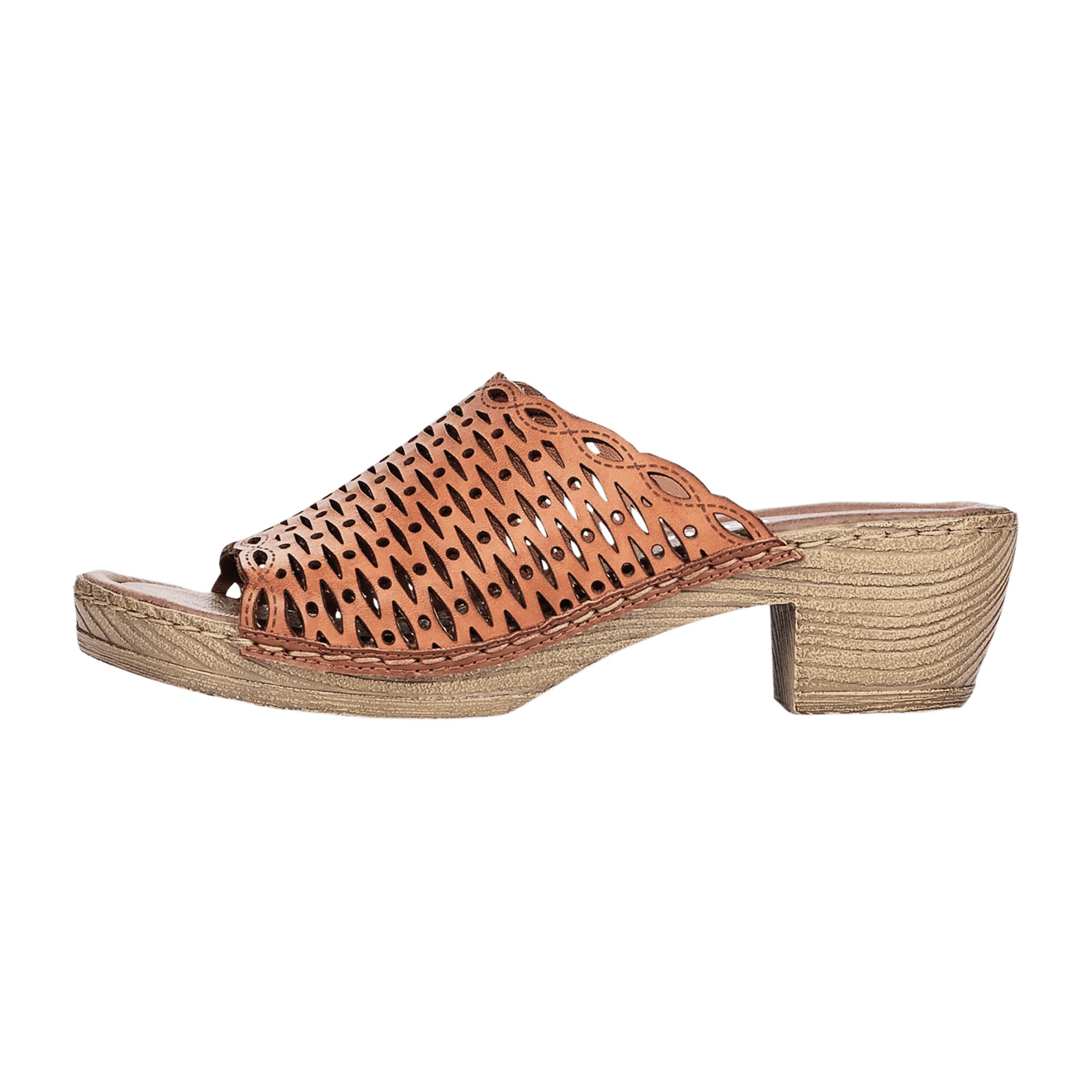 Remonte Brown Women's Platform Sandals for Spring and Summer