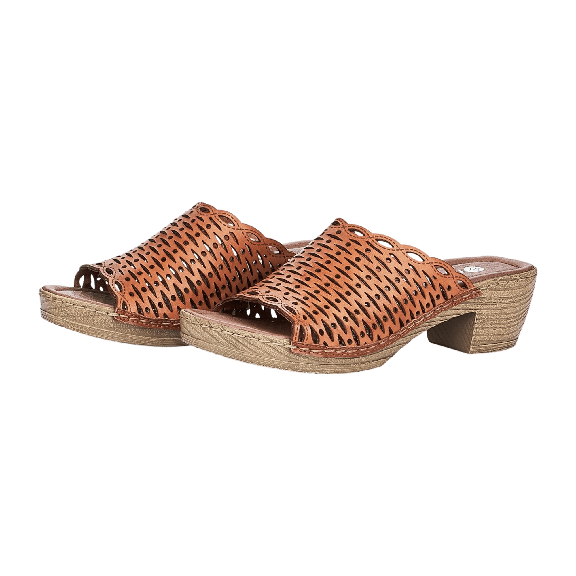 Remonte Brown Women's Platform Sandals for Spring and Summer