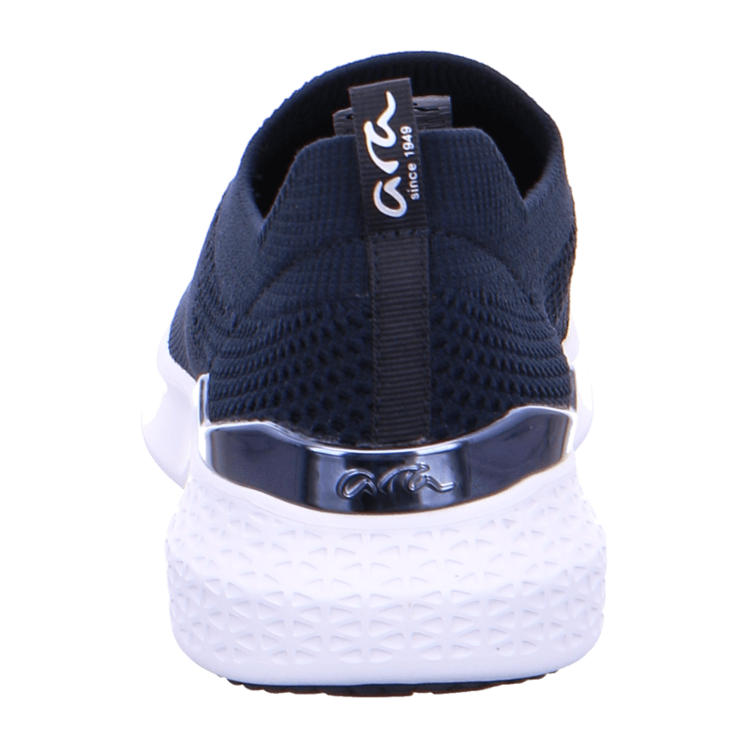 ARA Comfort Slipper Extra Wide Maya HS Sneaker for Women in Blue with Textile Upper and Round Toe