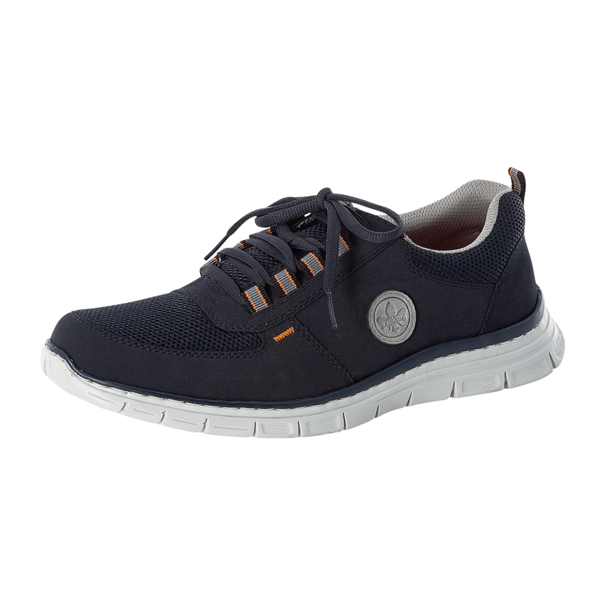 Rieker Men's Blue Casual Shoes with Synthetic Upper and Textile Lining