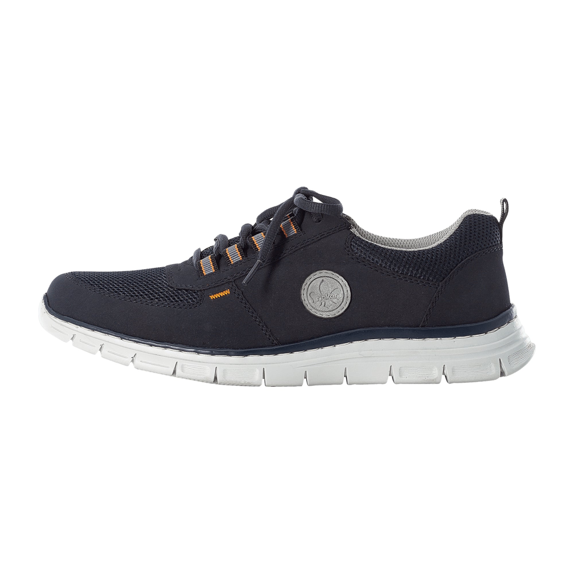 Rieker Men's Blue Casual Shoes with Synthetic Upper and Textile Lining