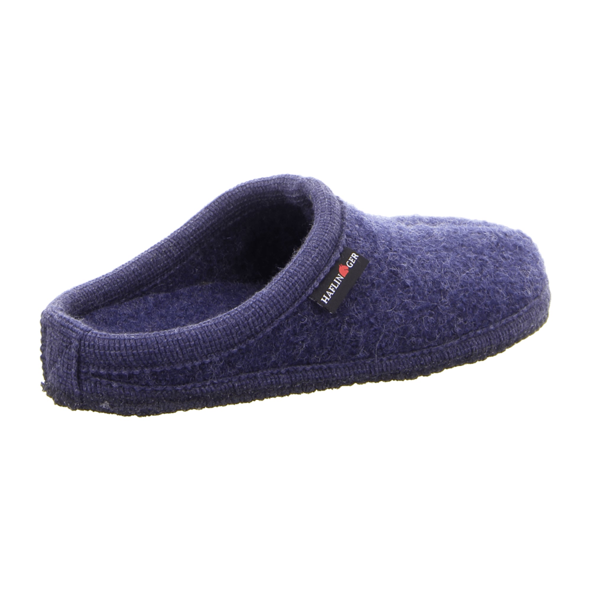 Haflinger Alaska Men's Slippers - Durable Alpine Green Comfort in Blue