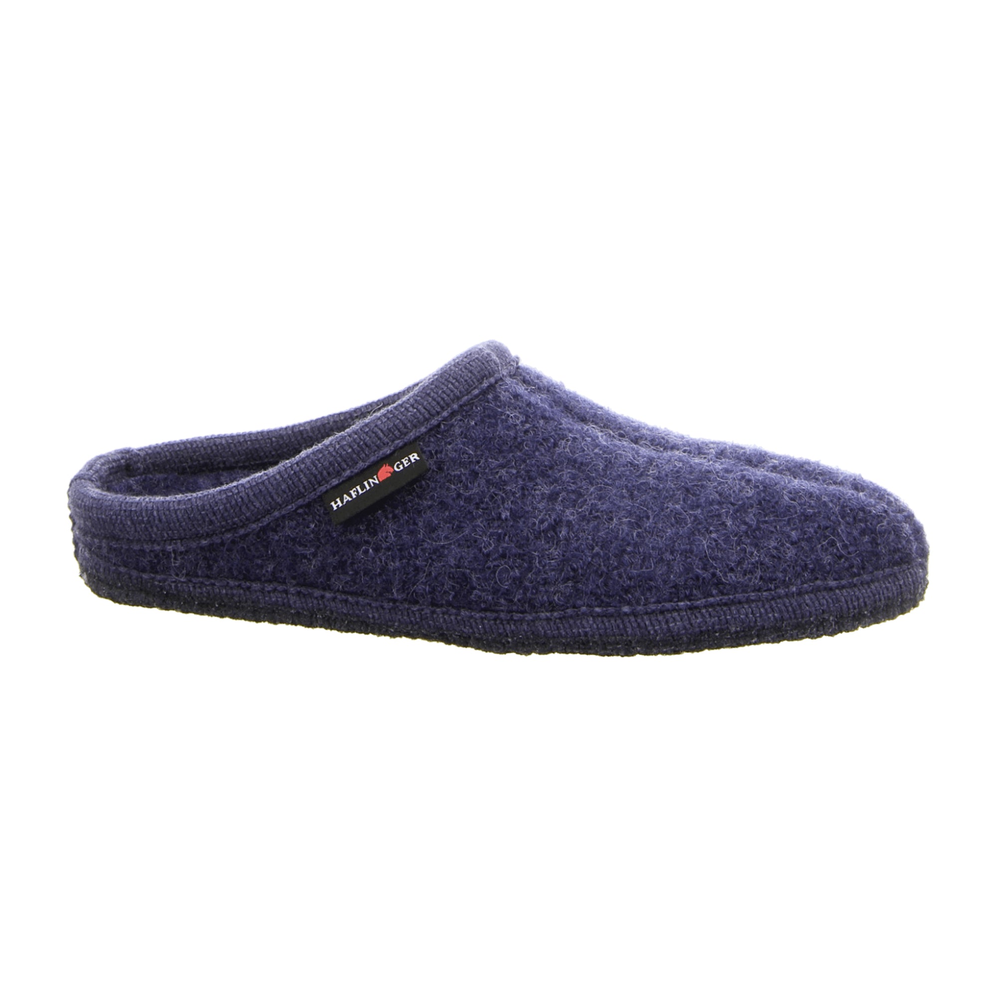 Haflinger Alaska Men's Slippers - Durable Alpine Green Comfort in Blue