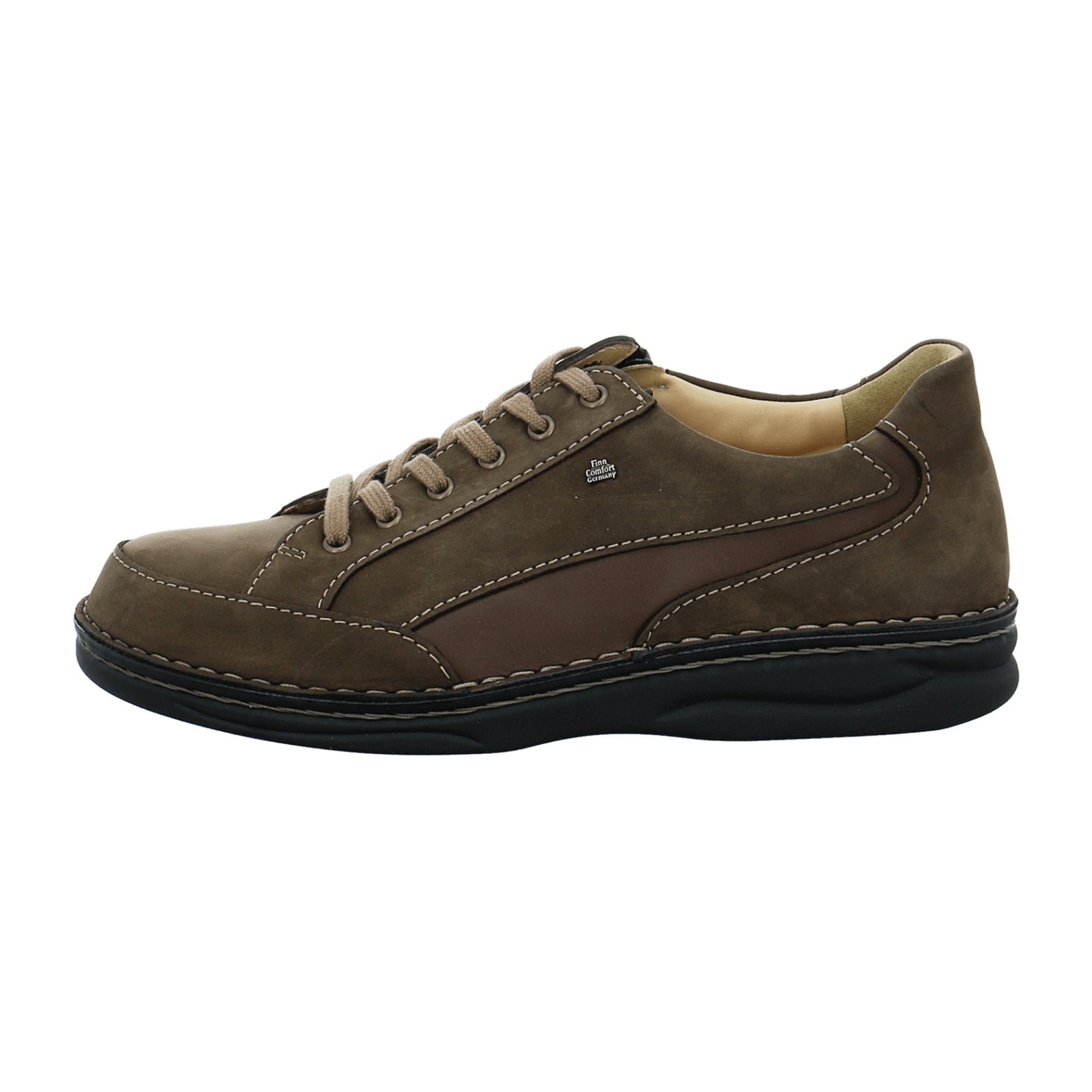 Finn Comfort Falkland Men's Brown Leather Shoes | Durable & Stylish