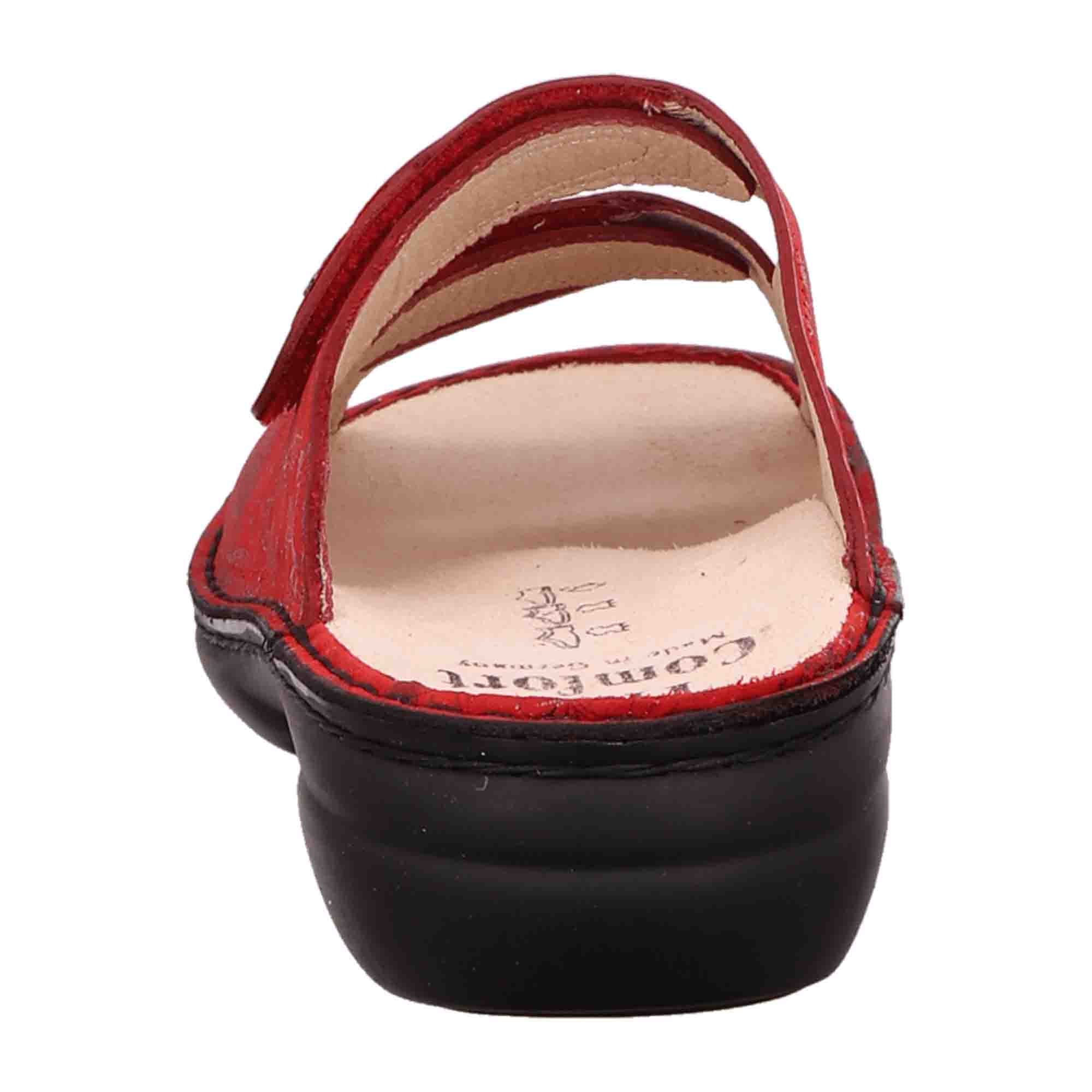 Finn Comfort Kos Women's Red Sandals - Stylish & Comfortable