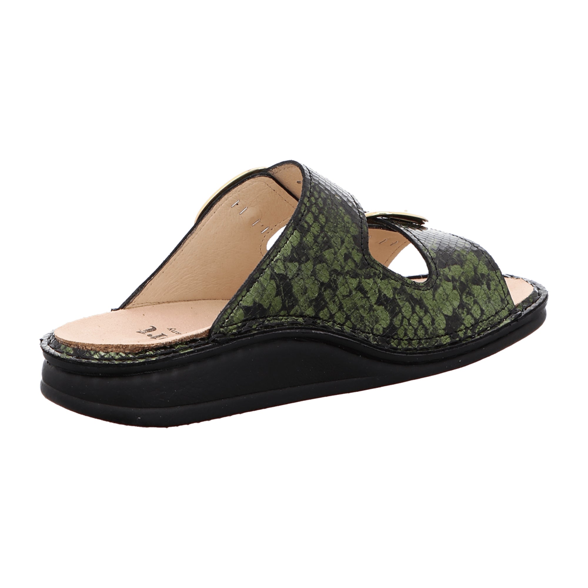 Finn Comfort Lipari 01545 - Stylish Green Comfort Shoes for Women